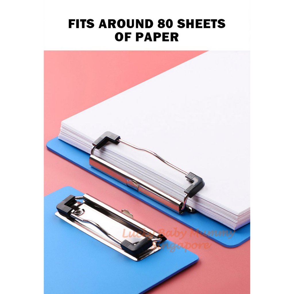 A4 PVC Clipboard File Folder