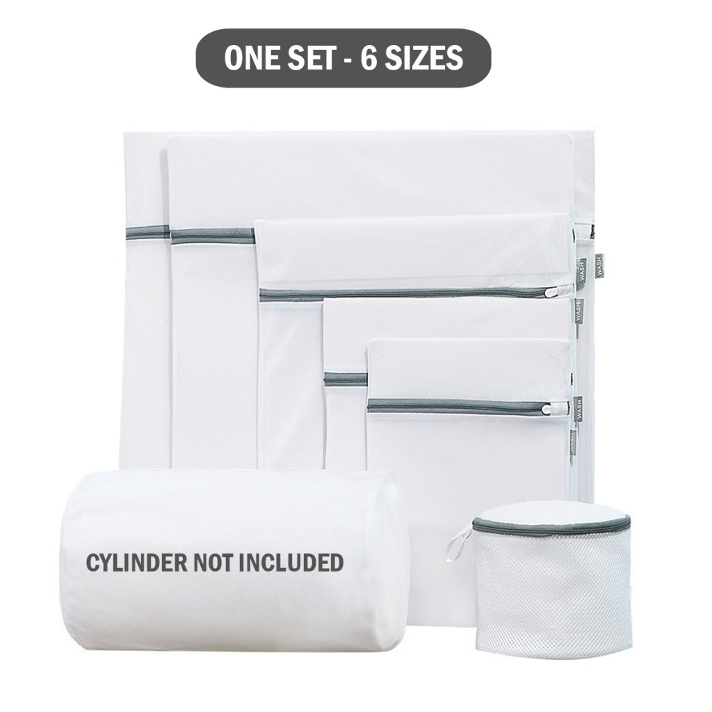 (One Set/6 Sizes) Mesh Laundry Bags