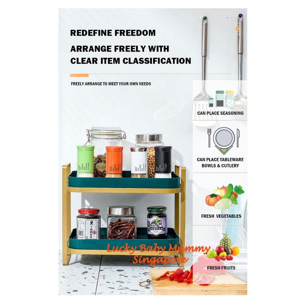 Golden Frame Drainage Rack