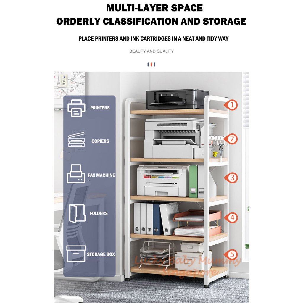 Simple Modern Multi-layer Office Storage Rack