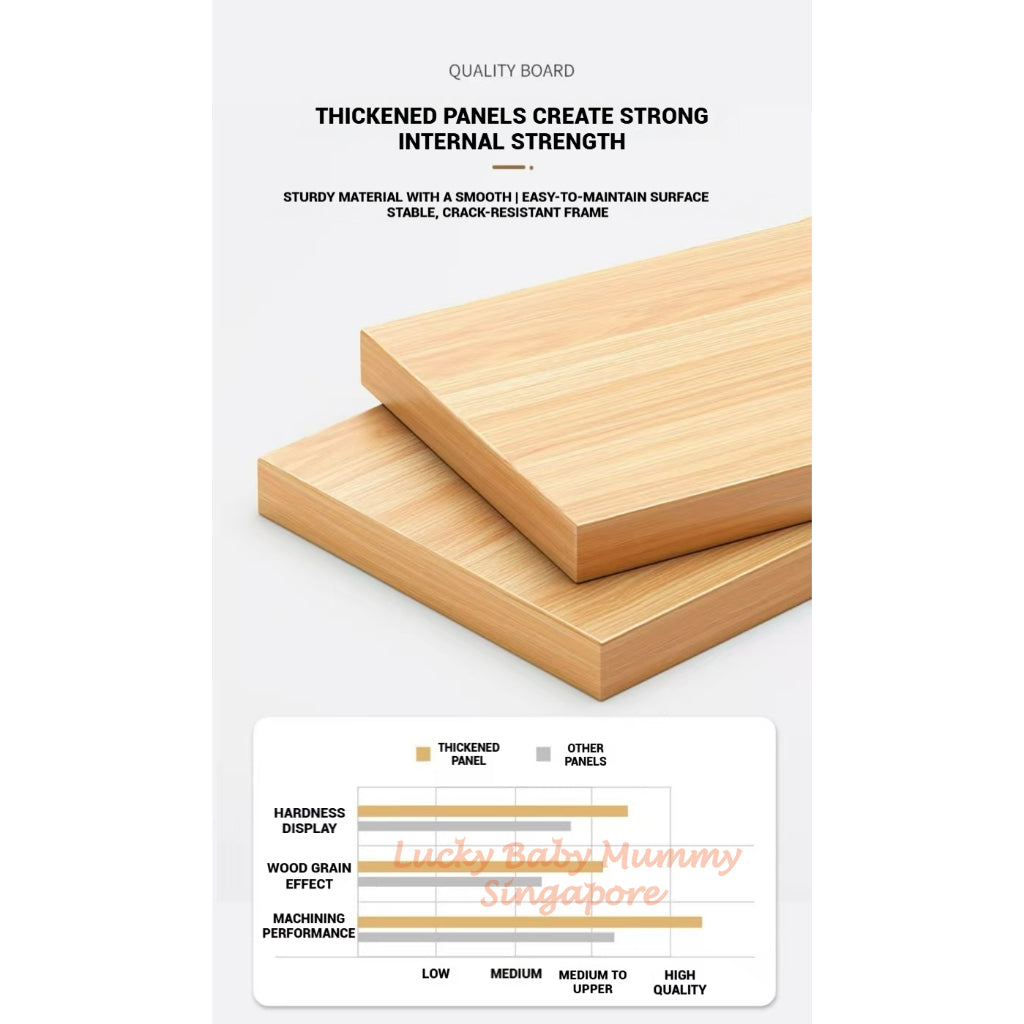 Minimalist Storage Bedside Table With Drawers/Bedroom Side Cabinet/Minimalist Stylish Narrow Side Table