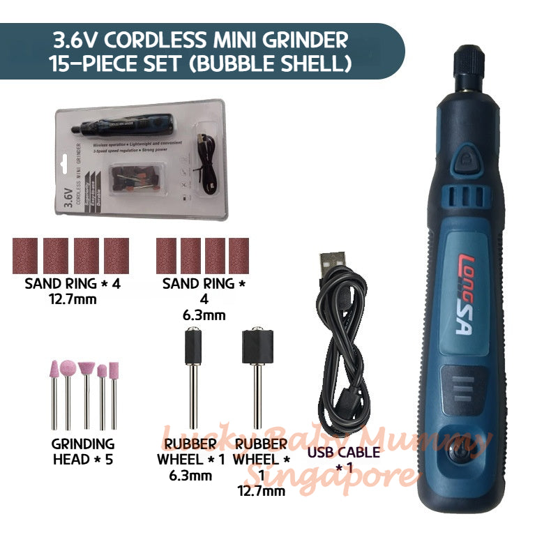 Cordless Mini Grinder / Electric Grinder Kit / Multifunctional Screwdriver / Rechargeable Mini Drill