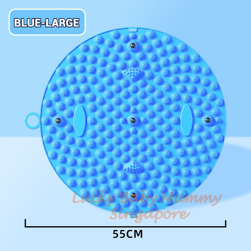 Foot Pressure Plate / Round Foot Massage Board / Jogging Massage Foot Mat / Anti-Slip Foot Reflexology Pad