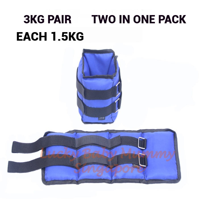 Weight Bearing Sandbags / Adjustable Fitness Weight Bag / Ankle Wrist Weights / Sand-Filled Running Bag