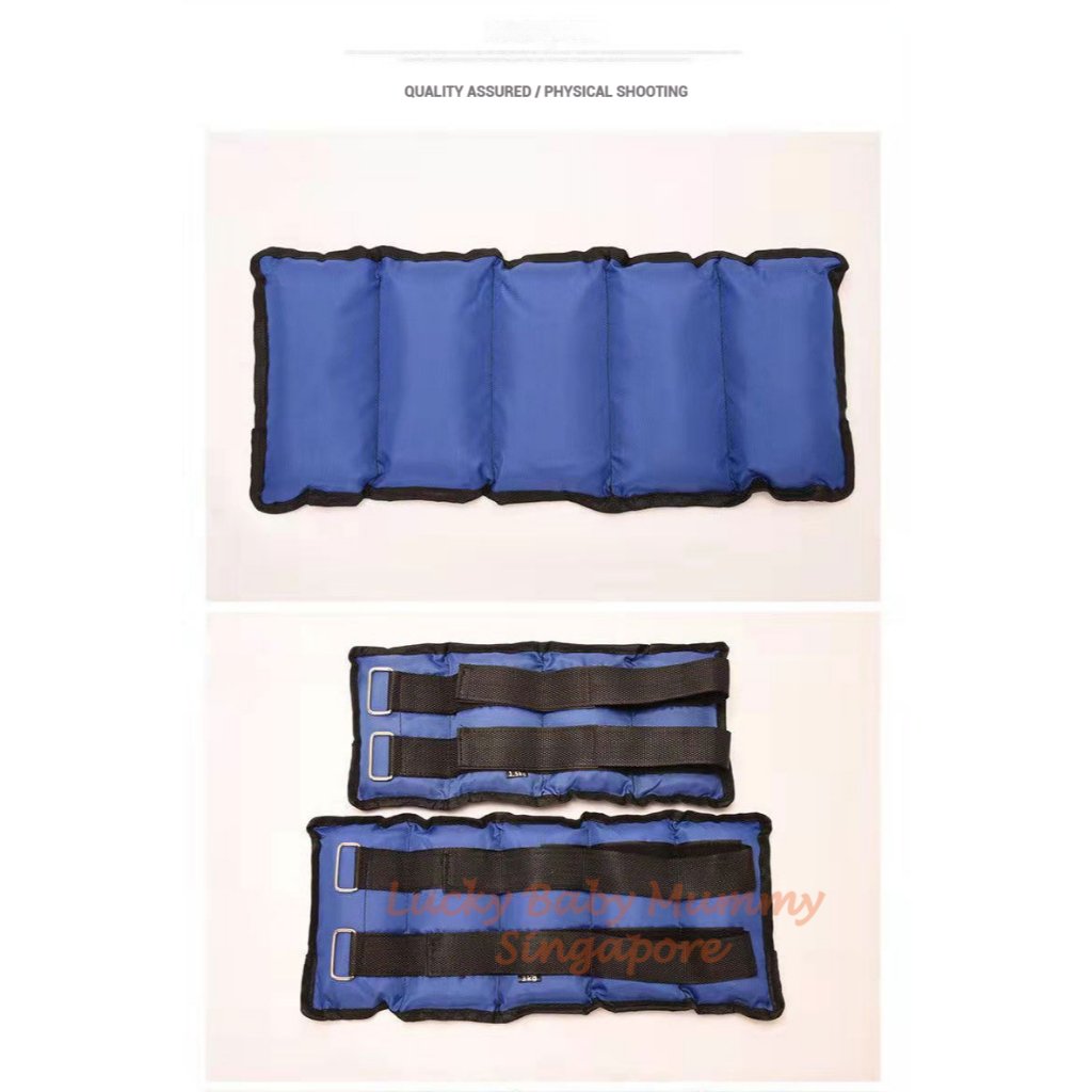 Weight Bearing Sandbags / Adjustable Fitness Weight Bag / Ankle Wrist Weights / Sand-Filled Running Bag