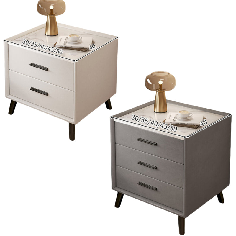 Minimalist Storage Bedside Table With Drawers/Bedroom Side Cabinet/Minimalist Stylish Narrow Side Table