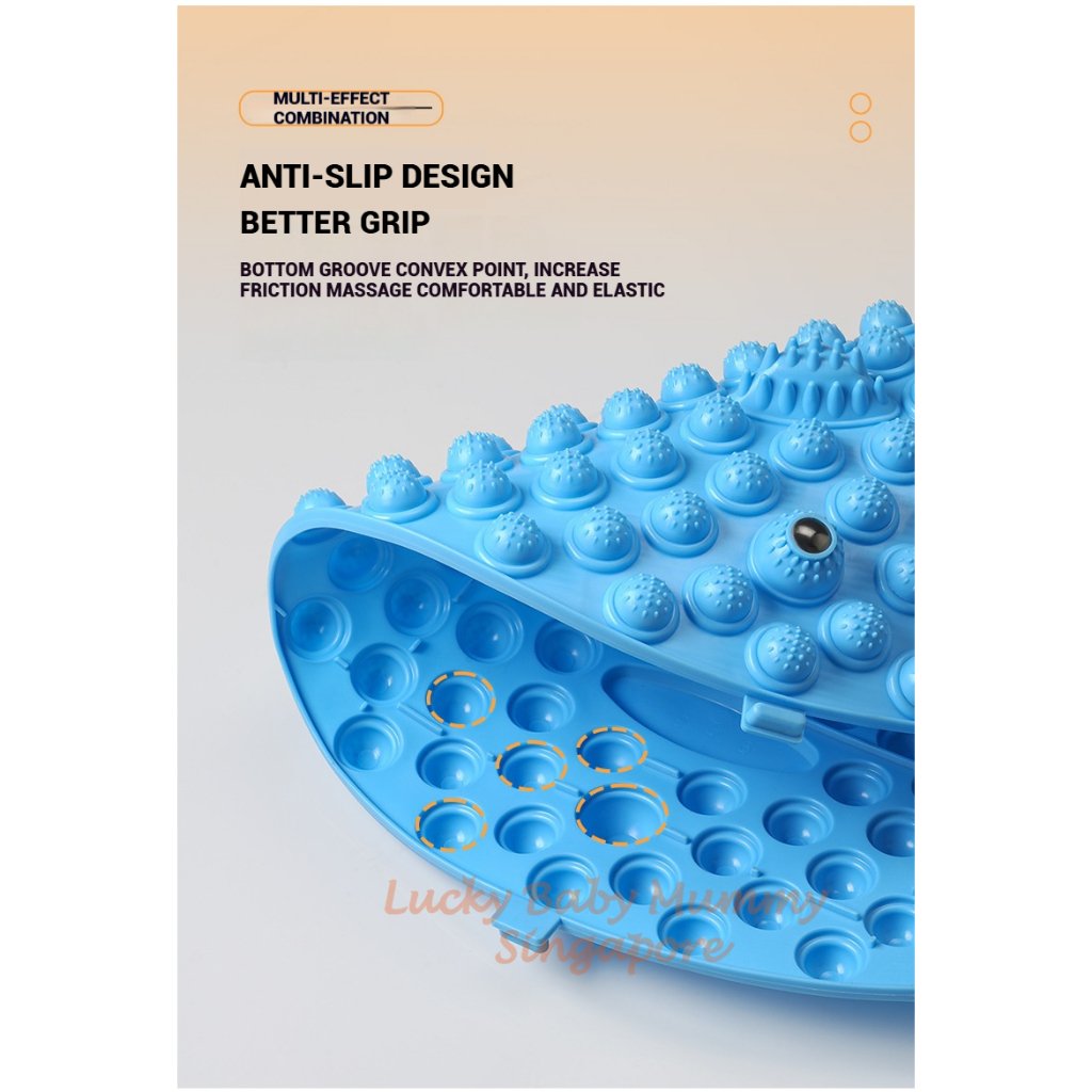 Foot Pressure Plate / Round Foot Massage Board / Jogging Massage Foot Mat / Anti-Slip Foot Reflexology Pad