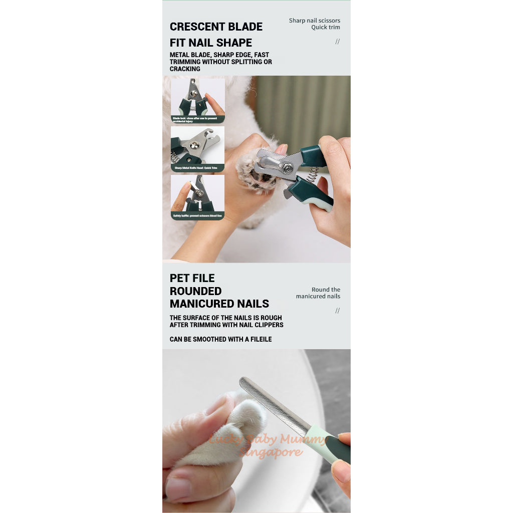 8-in-1 Pet Grooming Kit Set