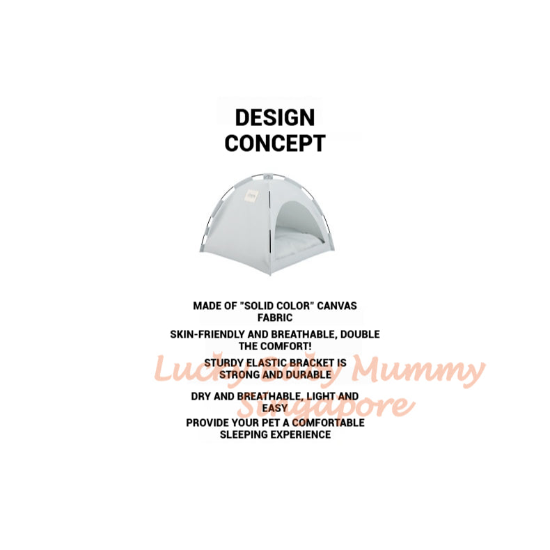 Foldable Pet Tent Bed