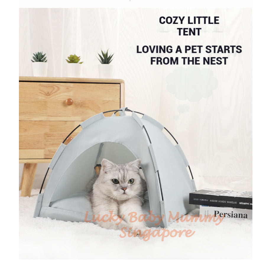 Foldable Pet Tent Bed