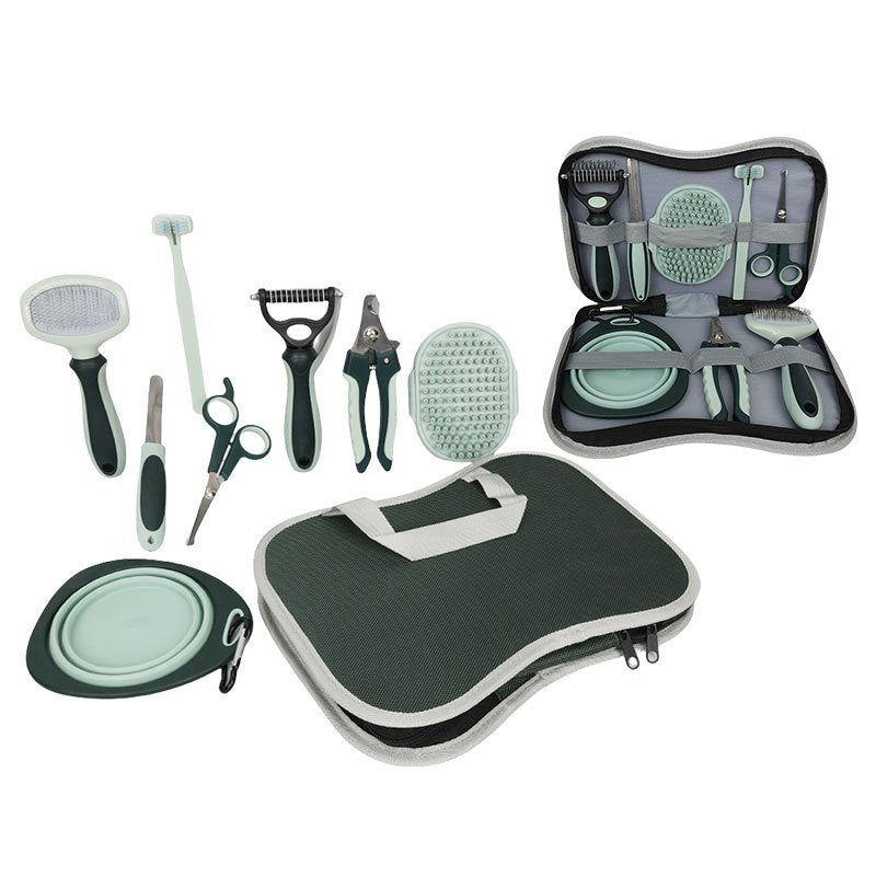 8-in-1 Pet Grooming Kit Set