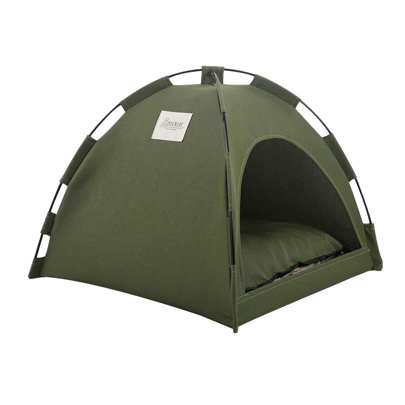 Foldable Pet Tent Bed