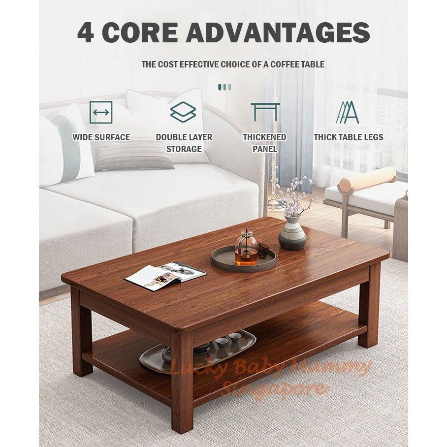 H226 Wooden Coffee Table