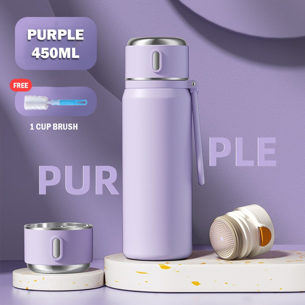 Macaron Thermal Flask with Handle