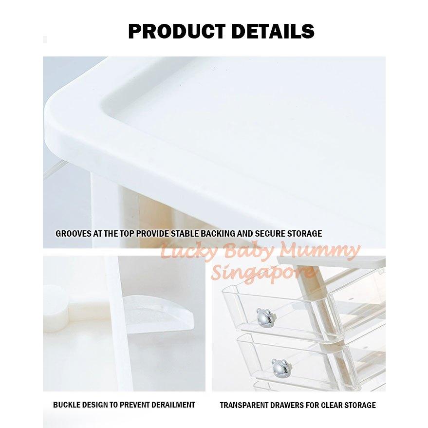 3 Layer Bear Desktop Storage Box