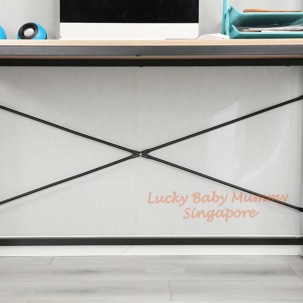 Simple Table with Bookshelf Computer Table Study Desk