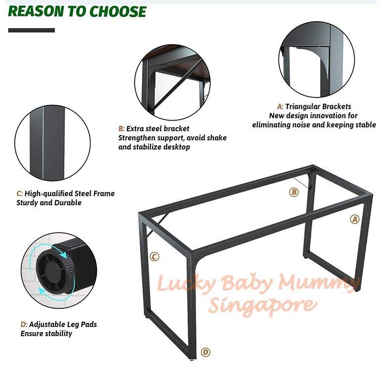 Simple Stylish Minimalist Computer Table