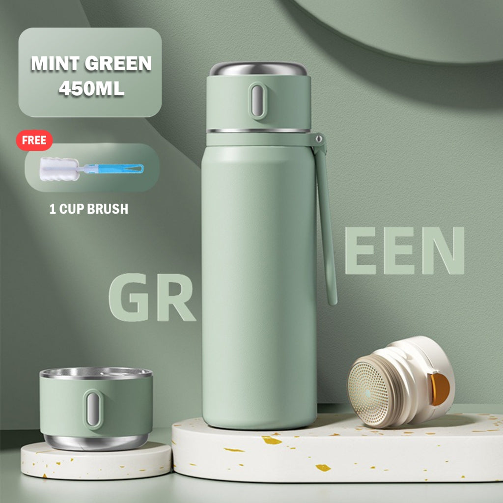 Macaron Thermal Flask with Handle