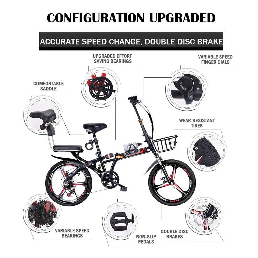 Phoenix 20 Inch Foldable Bicycle Bike
