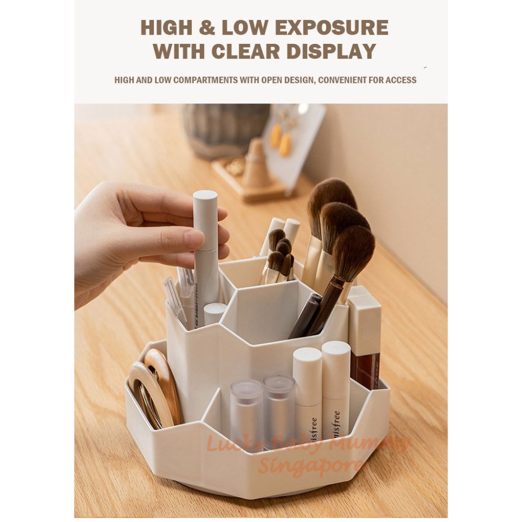 Rotating Makeup Holder with Base