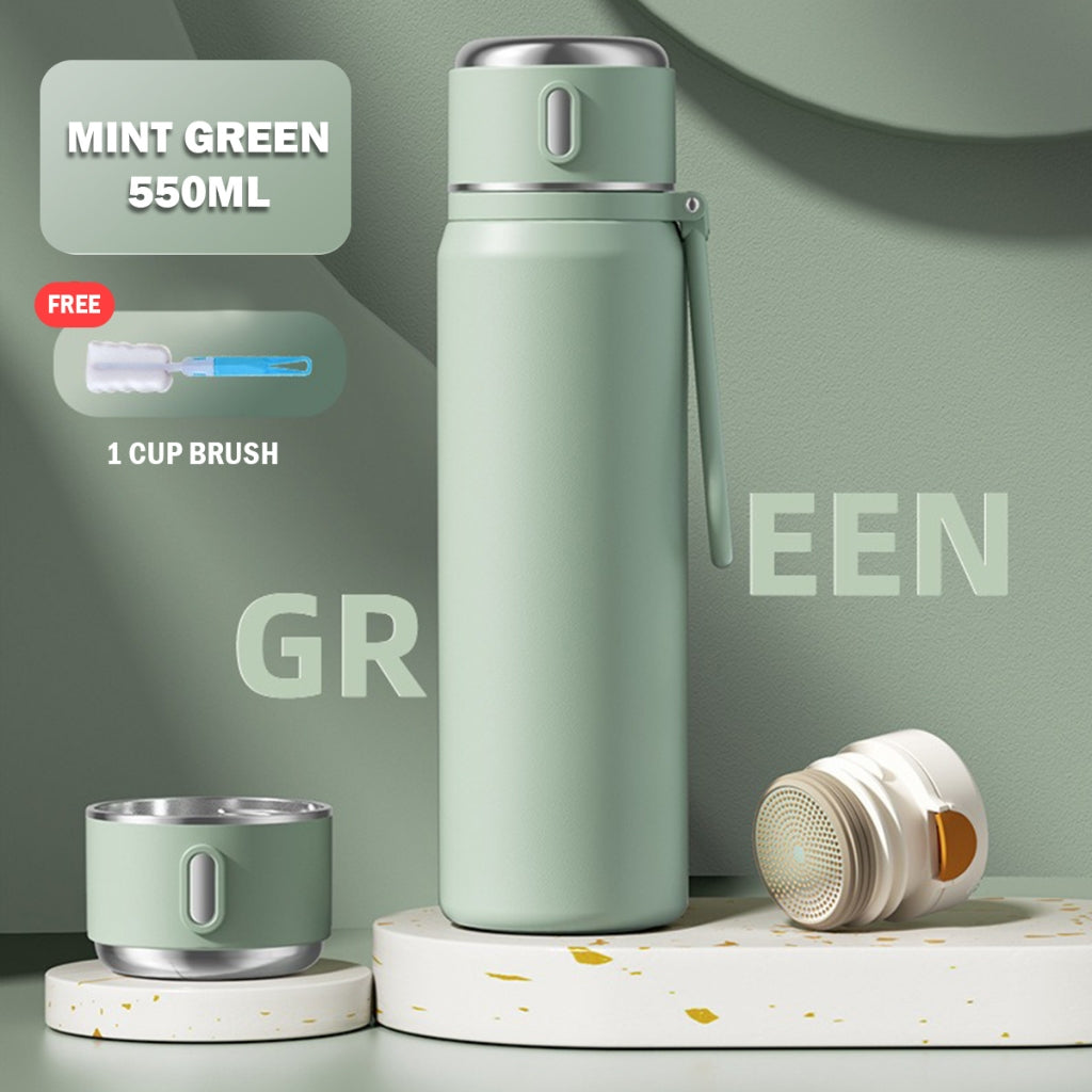 Macaron Thermal Flask with Handle