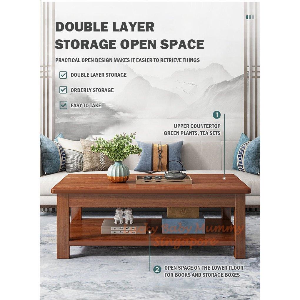 H226 Wooden Coffee Table