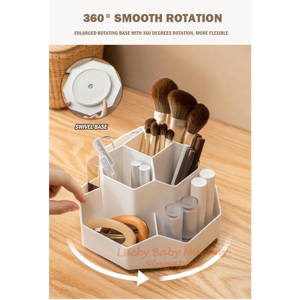 Rotating Makeup Holder with Base