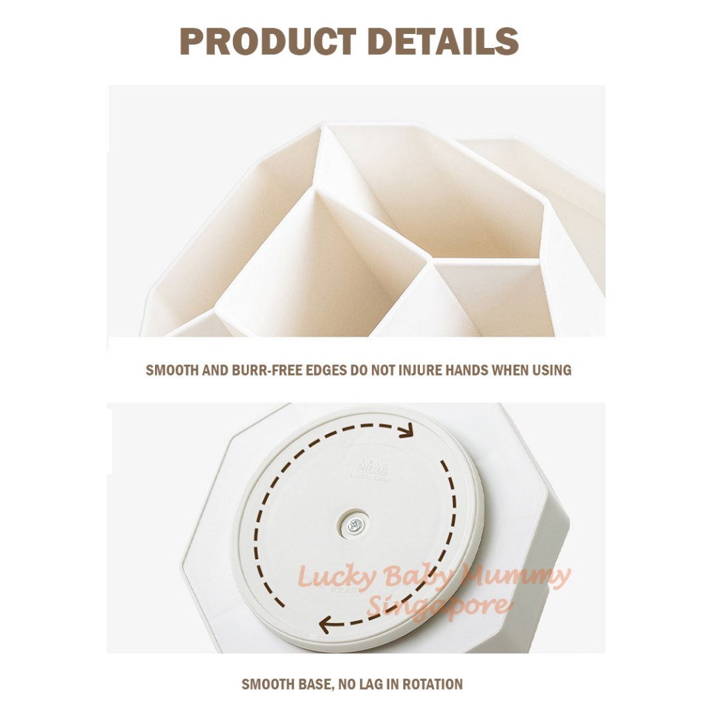 Rotating Makeup Holder with Base