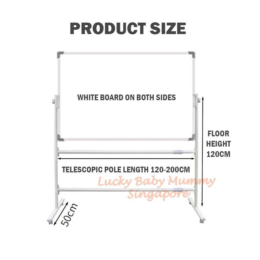 Standing/ Hanging Double-Sided Magnetic Whiteboard