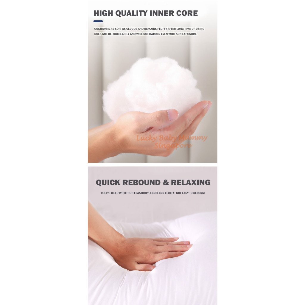 U-Shaped Crystal Velvet Maternity Pillow