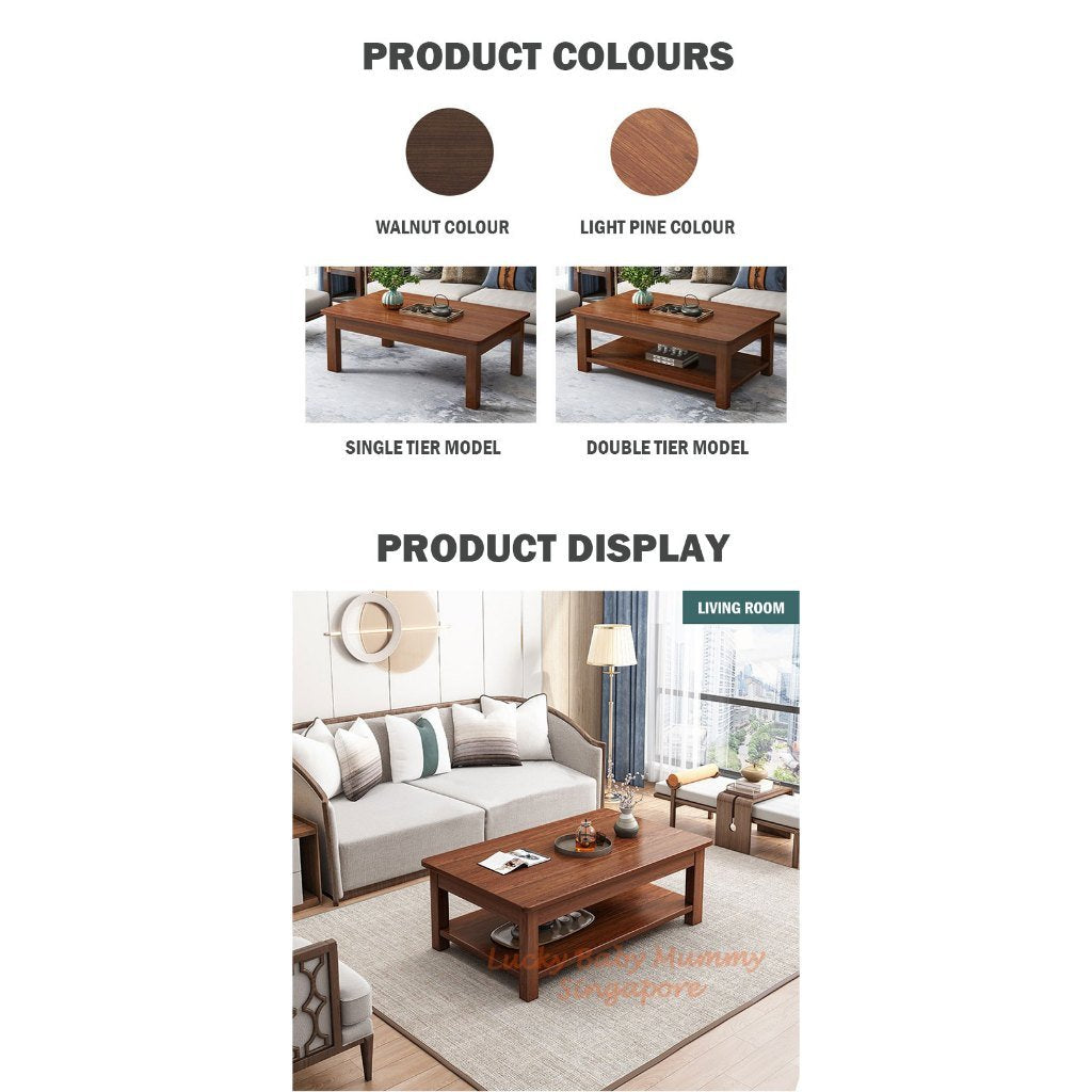 H226 Wooden Coffee Table