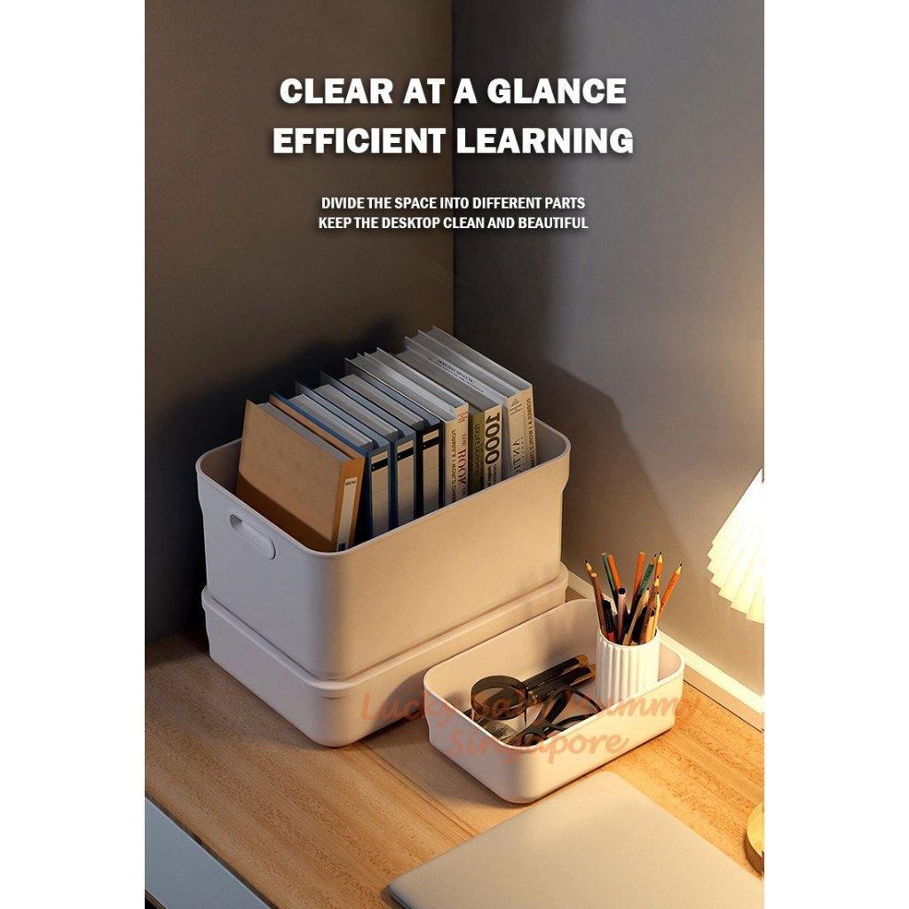 Stackable Minimalist Storage Box with Lid