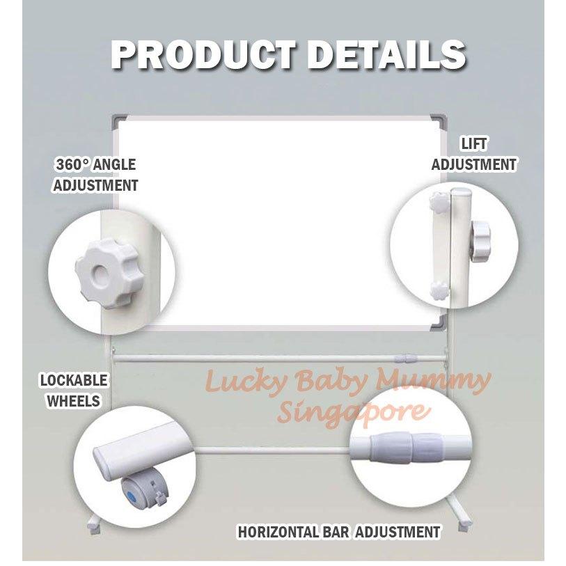 Standing/ Hanging Double-Sided Magnetic Whiteboard