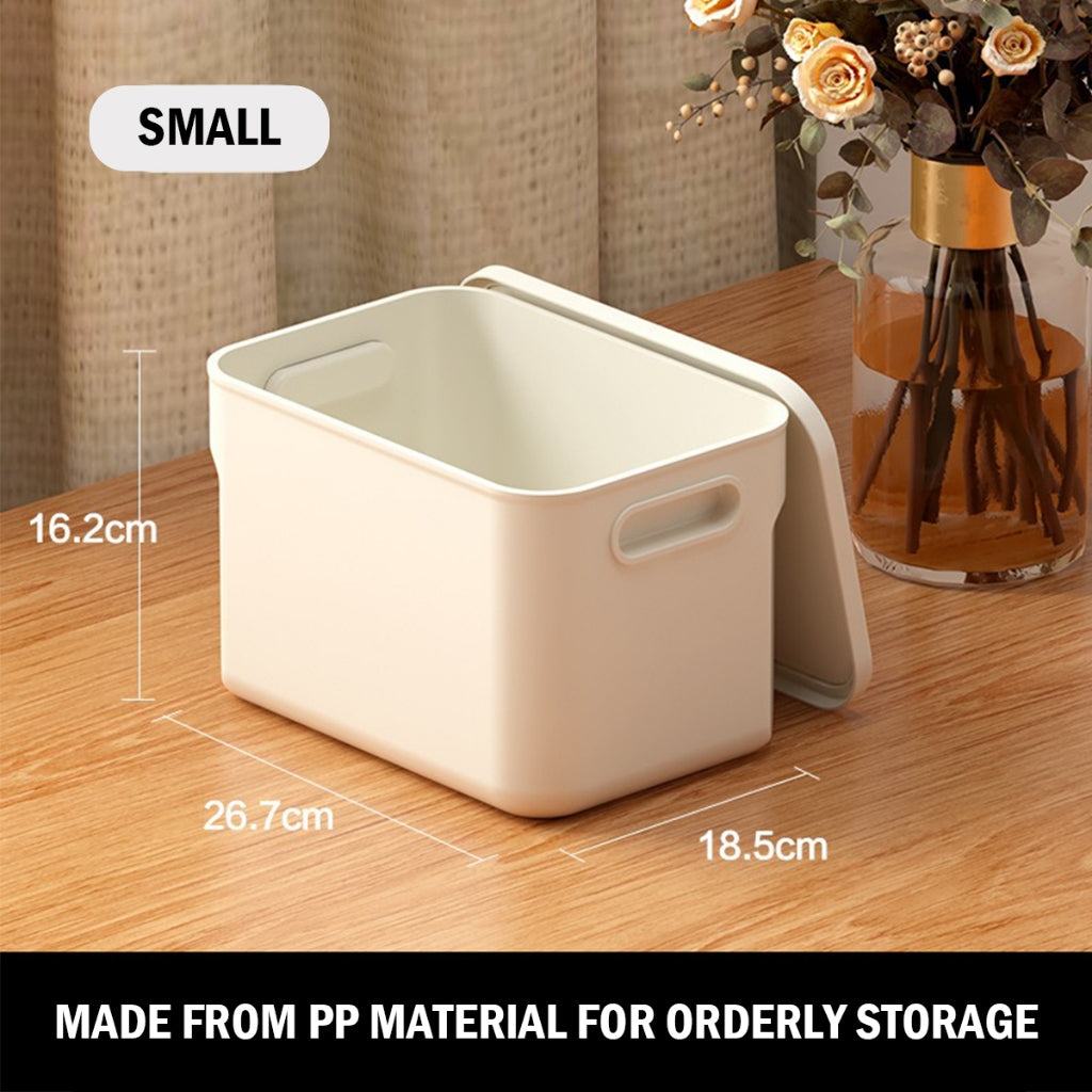 Stackable Minimalist Storage Box with Lid