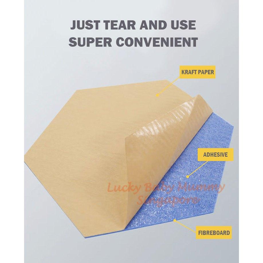 Self-adhesive Hexagon Soundproof Stickers