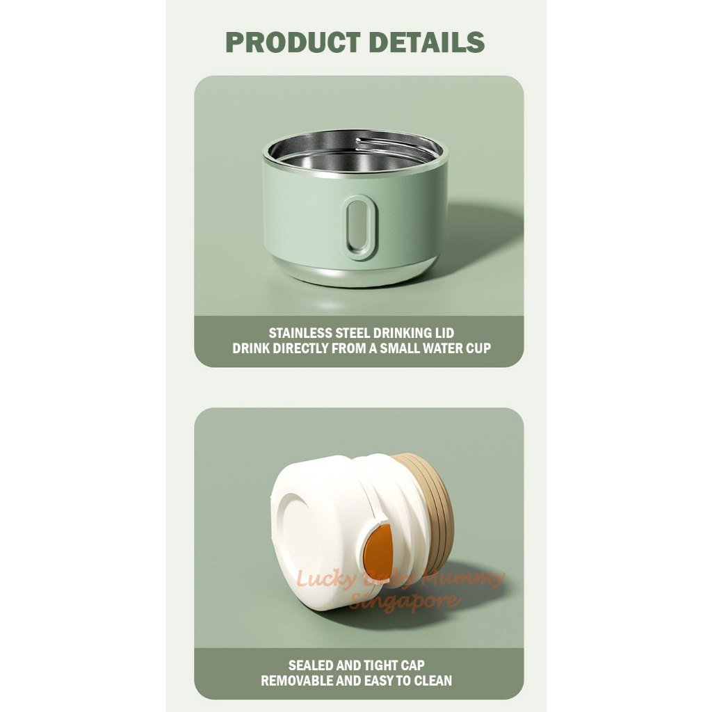 Macaron Thermal Flask with Handle