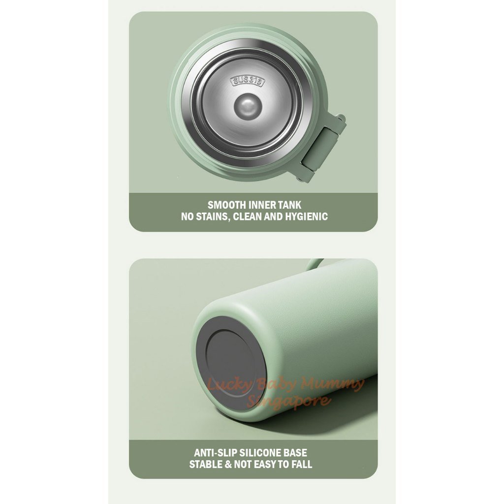 Macaron Thermal Flask with Handle