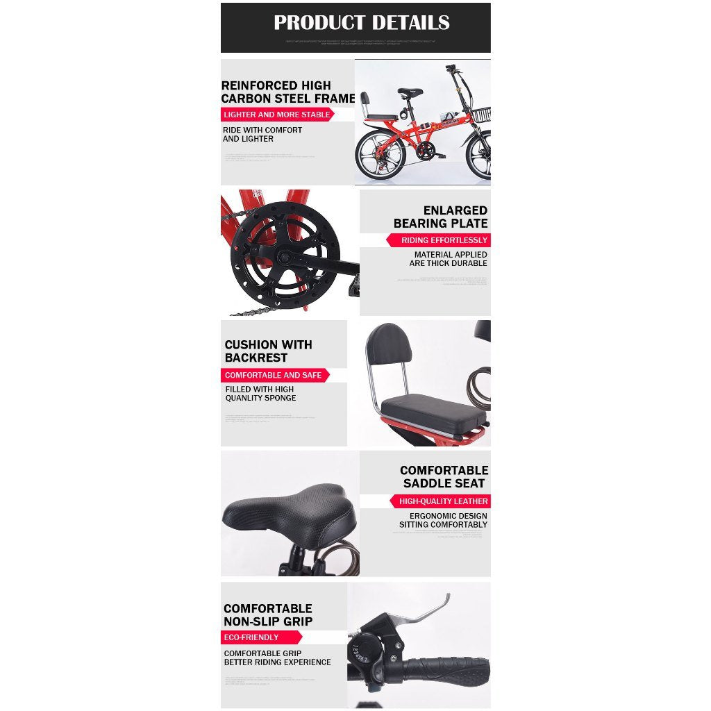 Phoenix 20 Inch Foldable Bicycle Bike