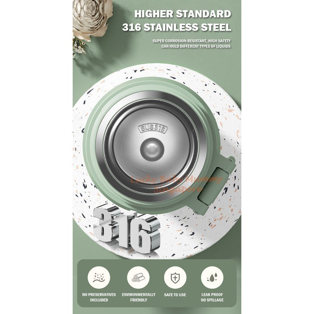 Macaron Thermal Flask with Handle