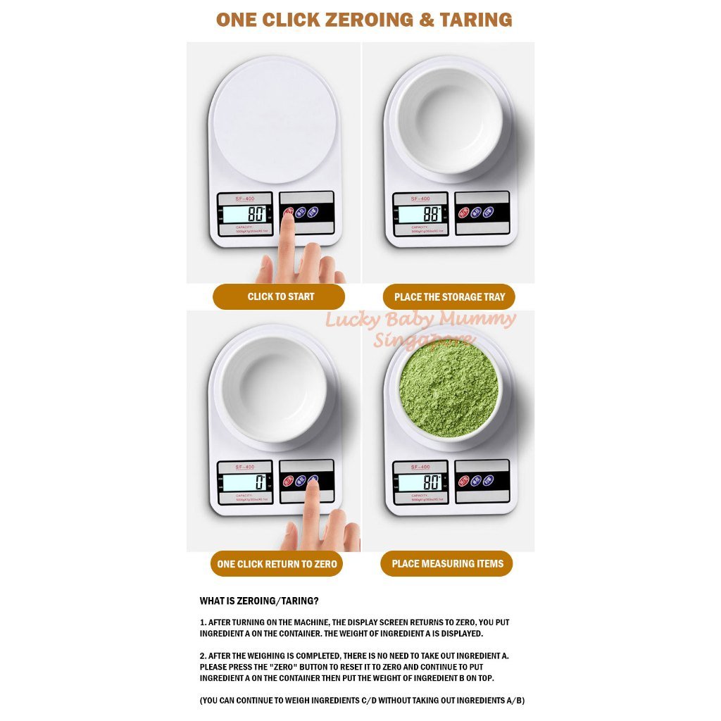 Digital Kitchen Weighing Scale