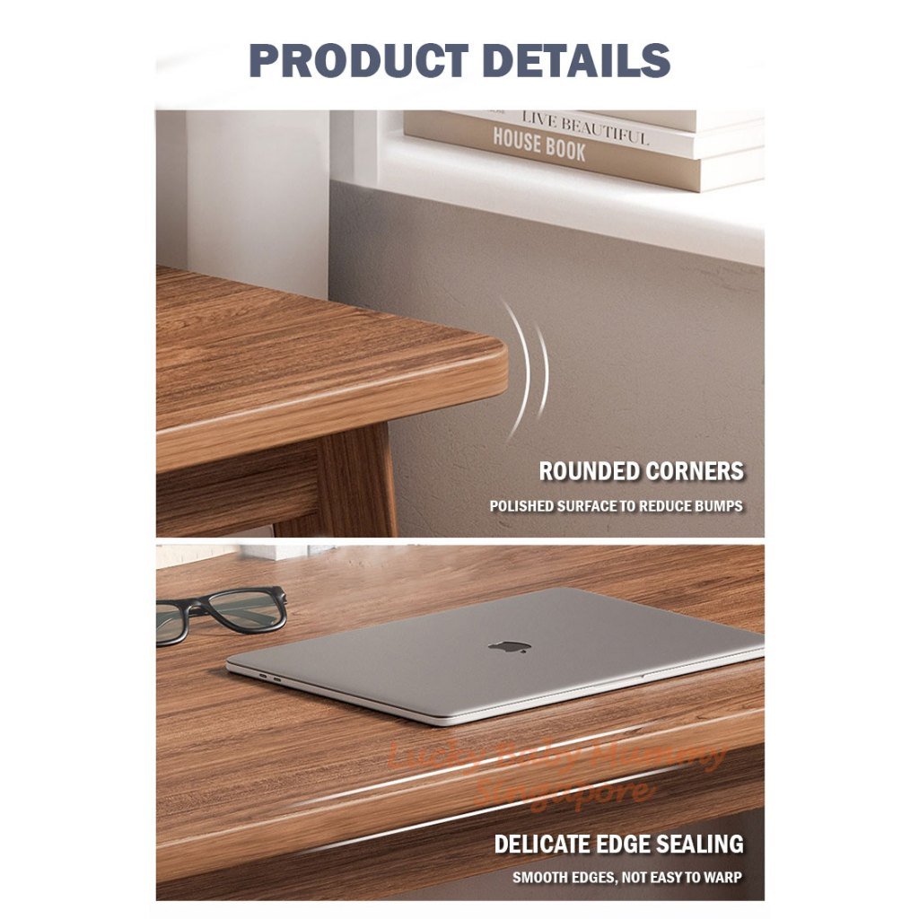 Nordic Rectangular Writing Desk for Home and Office