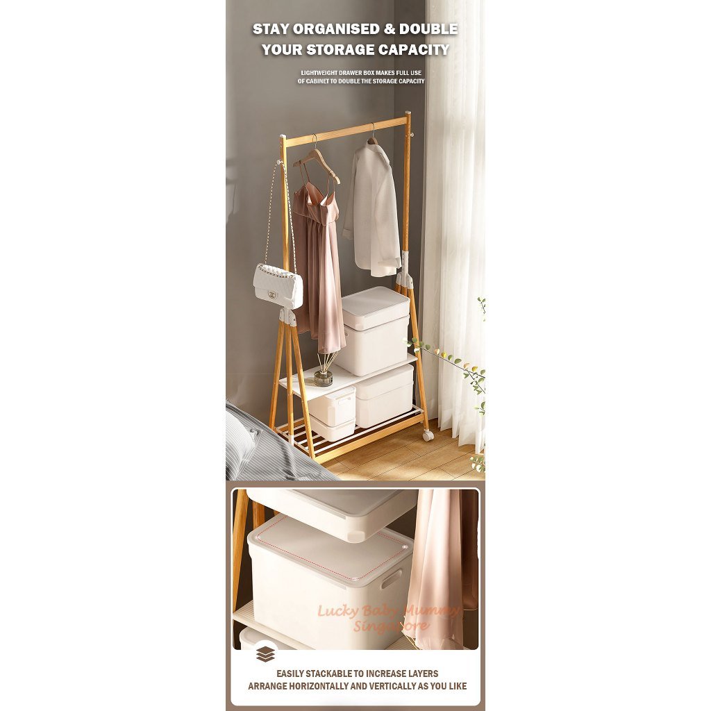 Stackable Minimalist Storage Box with Lid