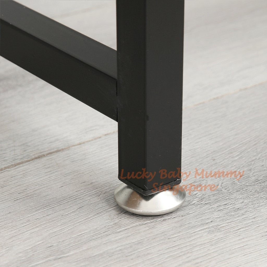 Simple Table with Bookshelf Computer Table Study Desk