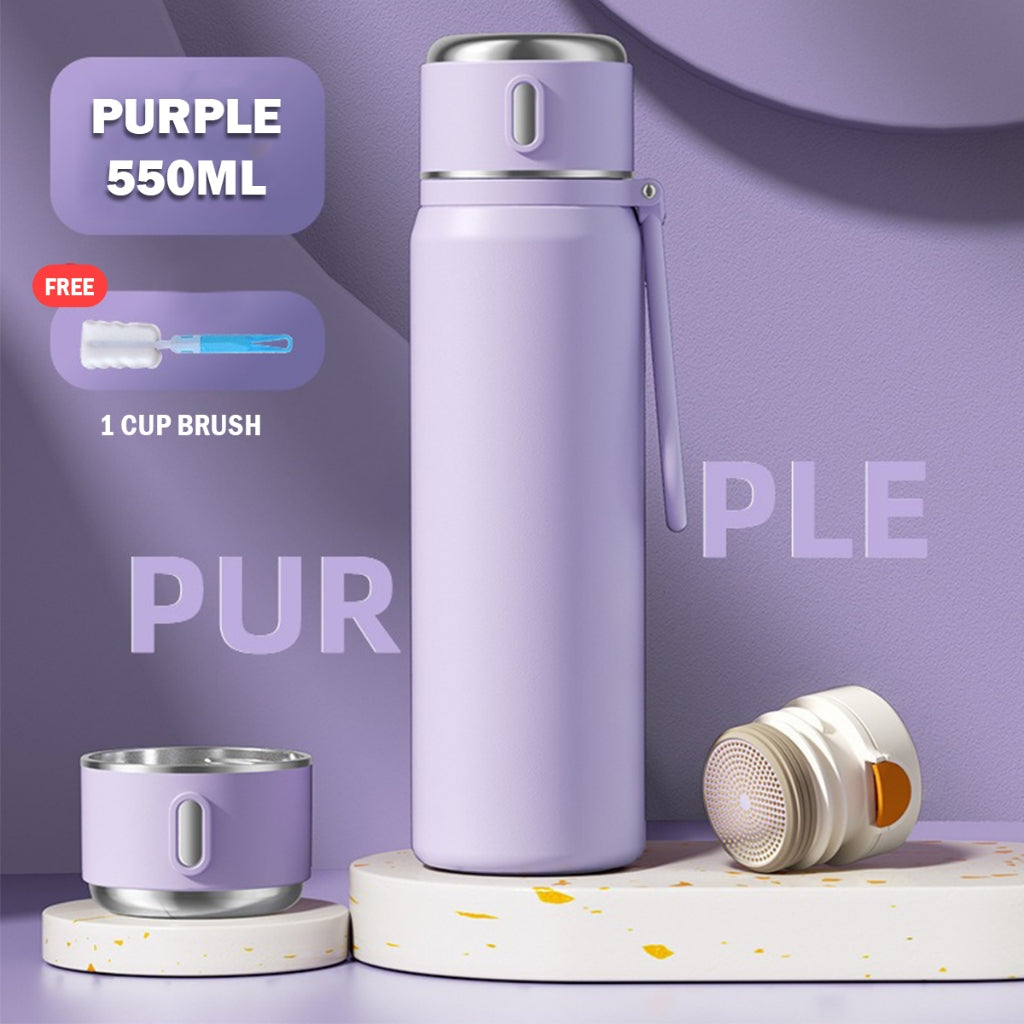 Macaron Thermal Flask with Handle