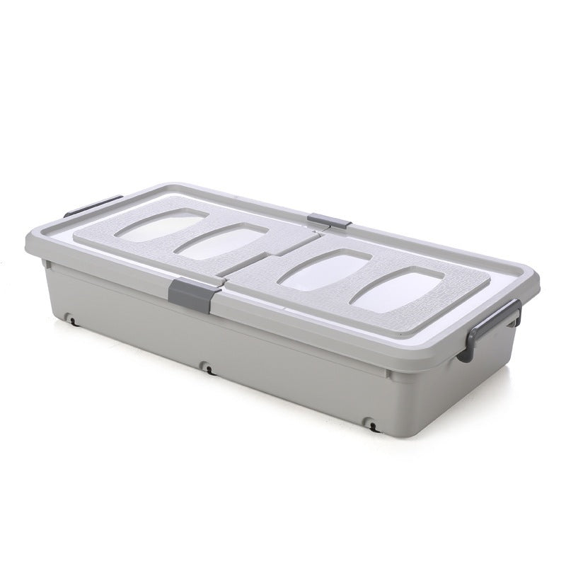 Underbed Stackable Storage Box with Wheels