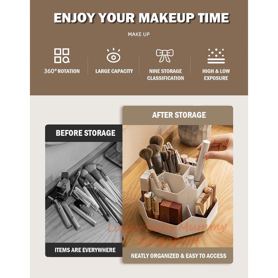 Rotating Makeup Holder with Base