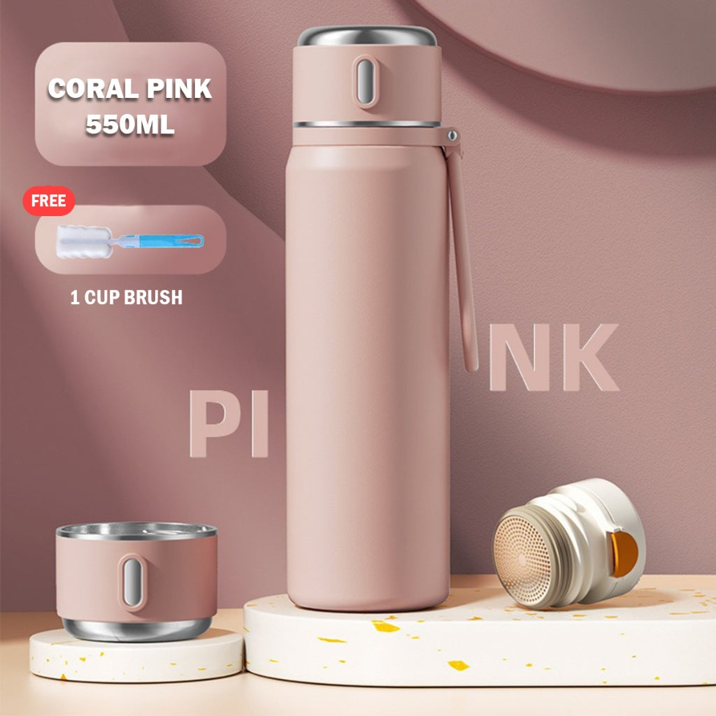 Macaron Thermal Flask with Handle