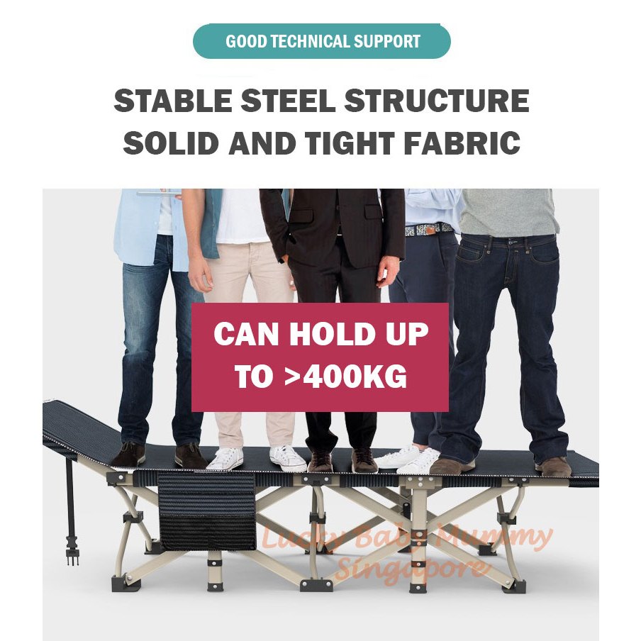 Foldable Sleeping Camping Bed Single