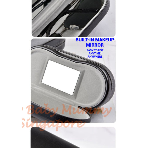 2 In 1 Spectacle Case / Double Layer Multi-Function Contact Lens Case / Dual Use Portable Case Holder