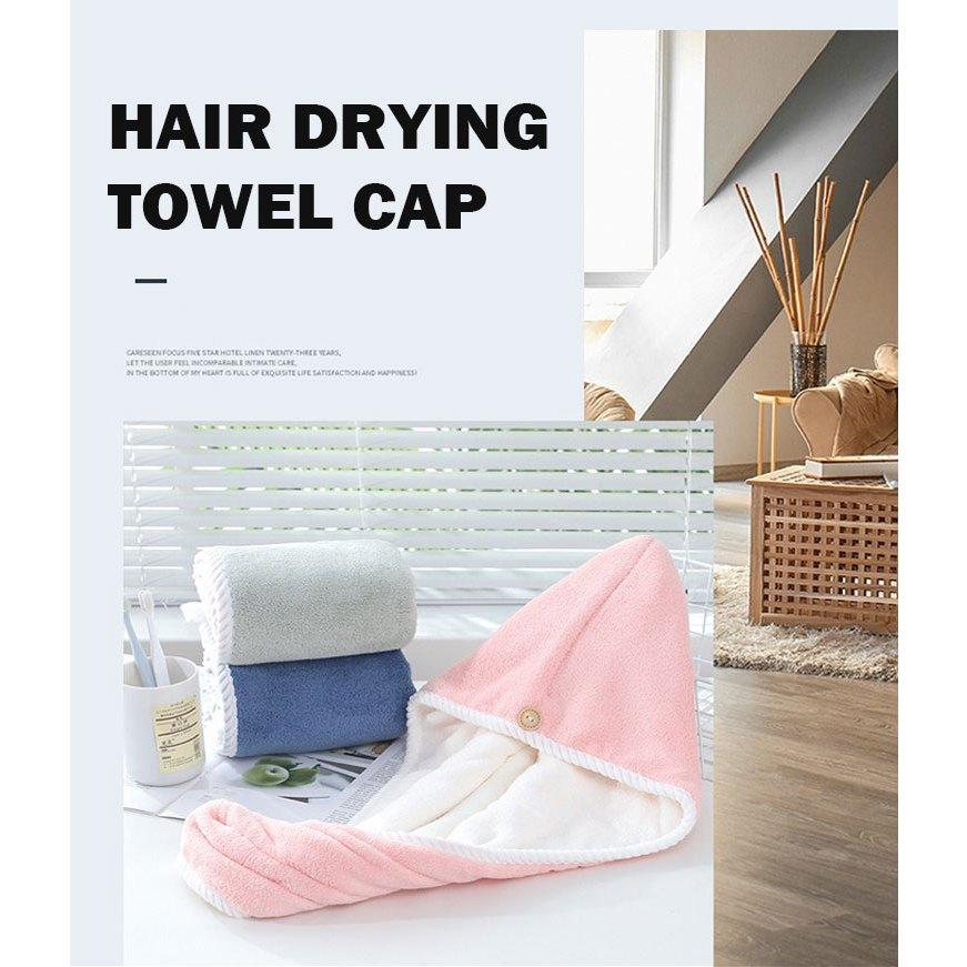 Hair Drying Towel Cap